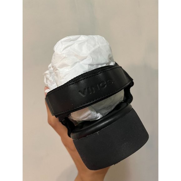 VINCE Sandals, velcro black 10 Luxury comfort - Picture 6 of 11